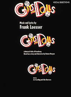 Guys and Dolls Piano/Vocal Selections Songbook 